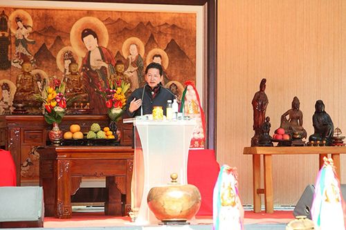 甲午年元月5日為恭賀釋迦牟尼佛成道紀念之祈福大會